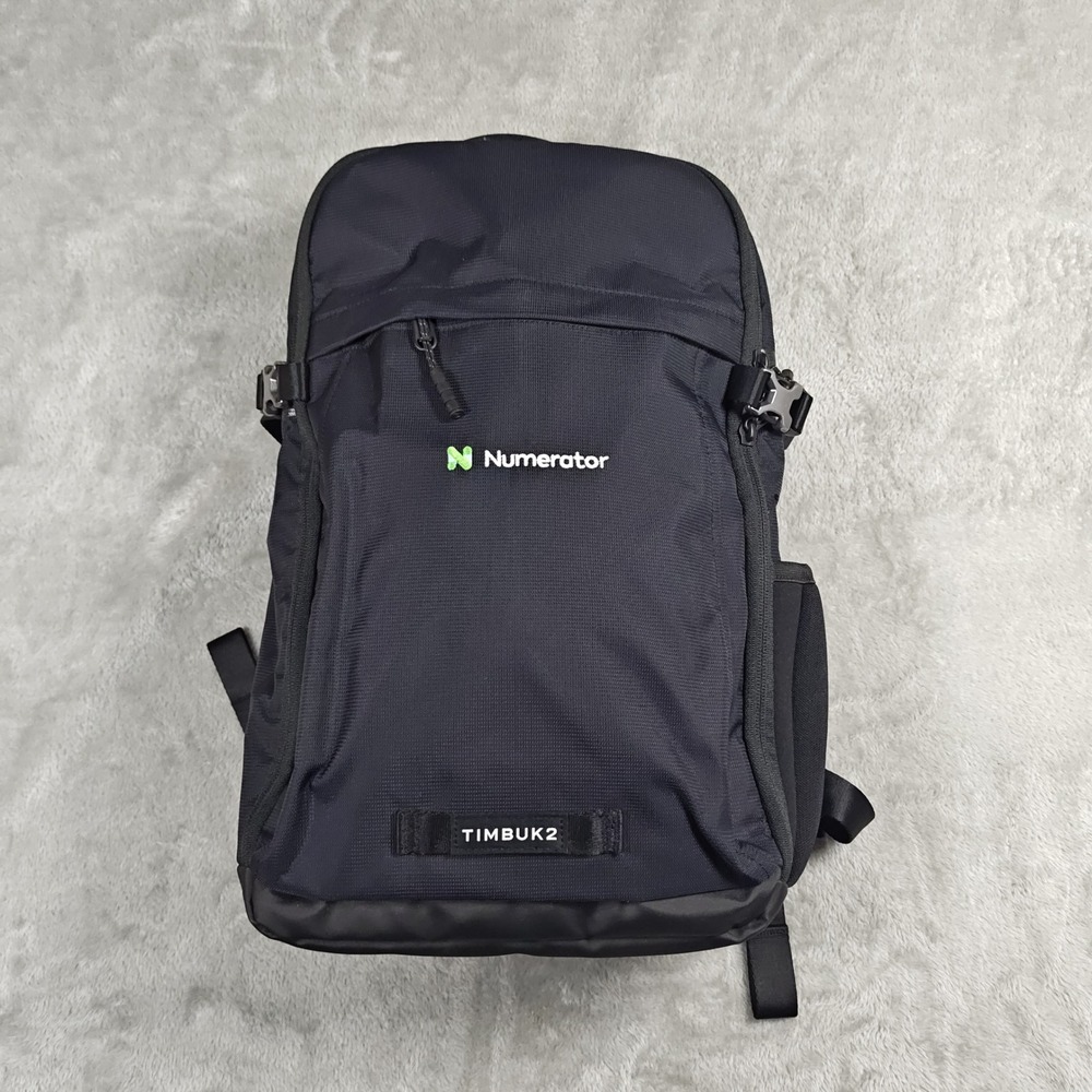 Timbuk2 The Division Pack Dlx Eco Backpack Mens Black Travel Commuter Padded Bag